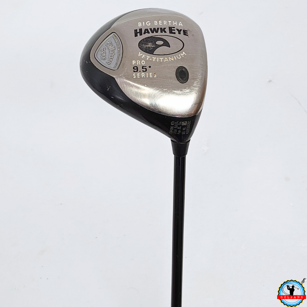 Callaway Golf Big Bertha Hawk Eye Pro Series 9.5 Stiff-Flex Graphite RH 45"
